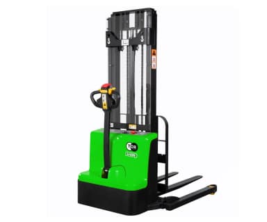 Штабелер самоходный 1,5 т 2,5 м TOR WSS15H-2500SC PRO Li-ion 24/60 В/Ач раздвижные вилы, опоры — фото 1