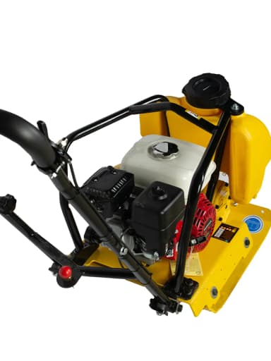 Виброплита 80 кг, 13,5кН (Honda) бак, коврик, колесный комплект TOR C-80T — фото 10
